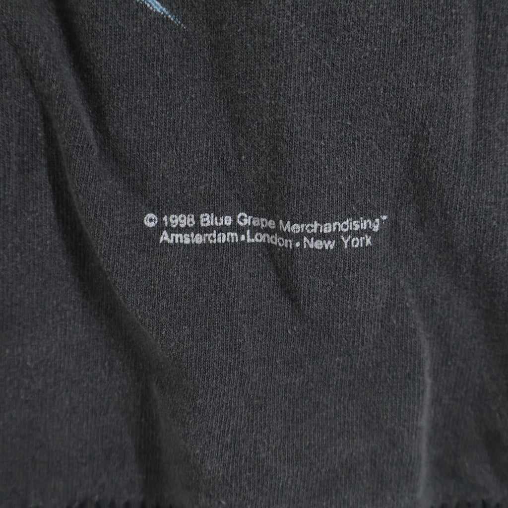 VINTAGE(ヴィンテージ) 90s Rammstein Sehnsucht Blue Grape ラムシュタイン ゼーンズフト クルーネックTシャツ ブラック