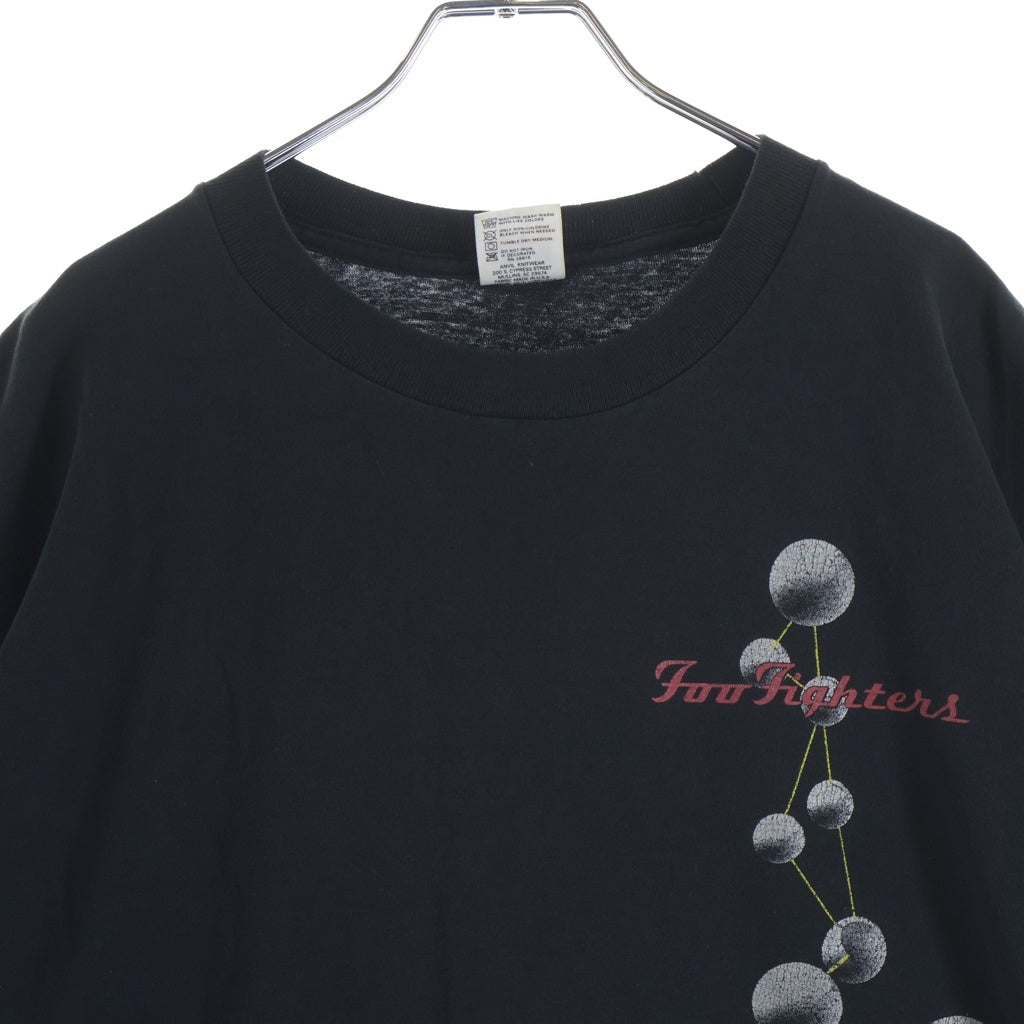 VINTAGE(ヴィンテージ) 90s FOO FIGHTERS THE COLOUR AND SHAPE フーファイターズ バンド 半袖Tシャツ カットソー ブラック