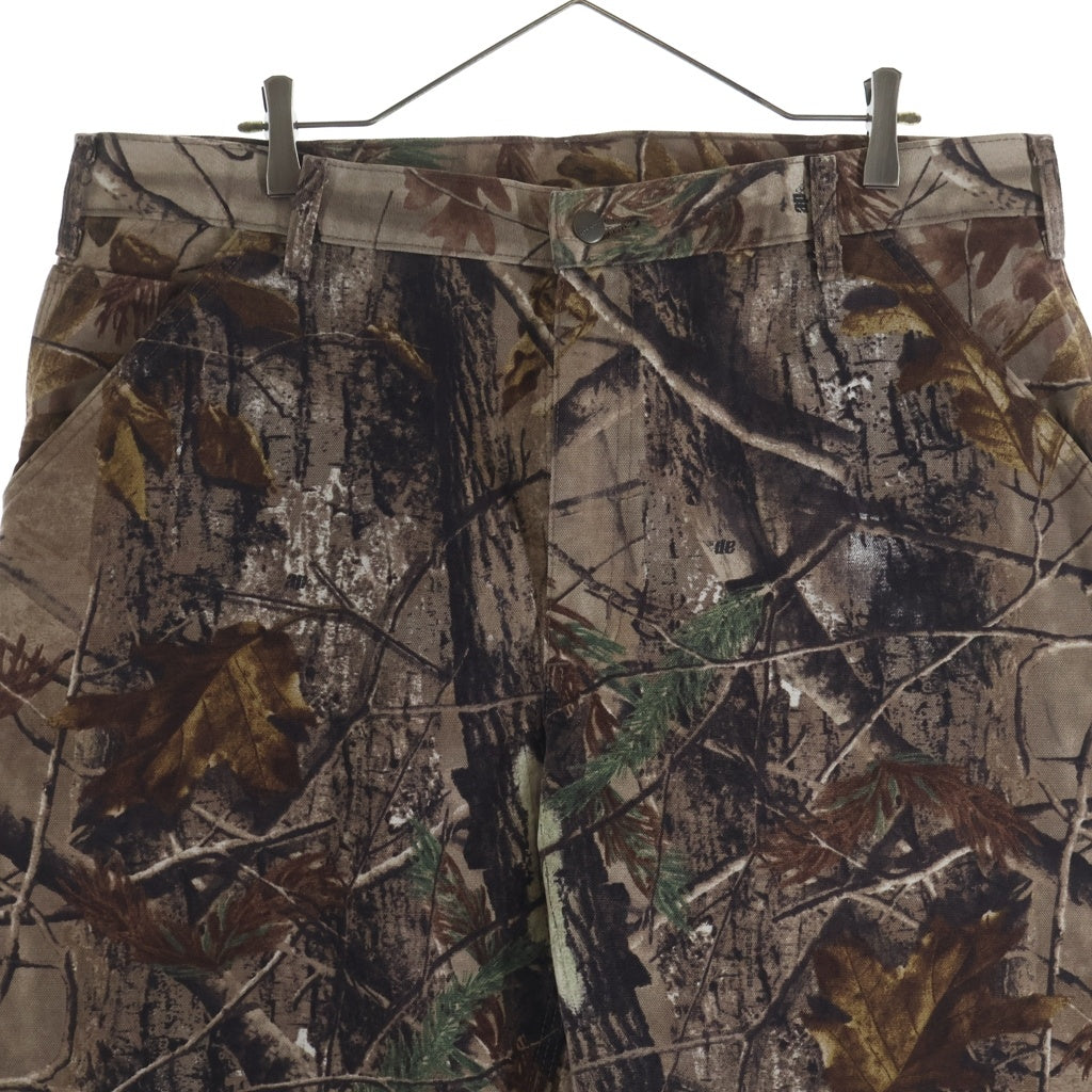 CARHARTT(カーハート) 00s Duck Pants リアルツリー ダックペインターパンツ 総柄 ブラウン B235 CAP