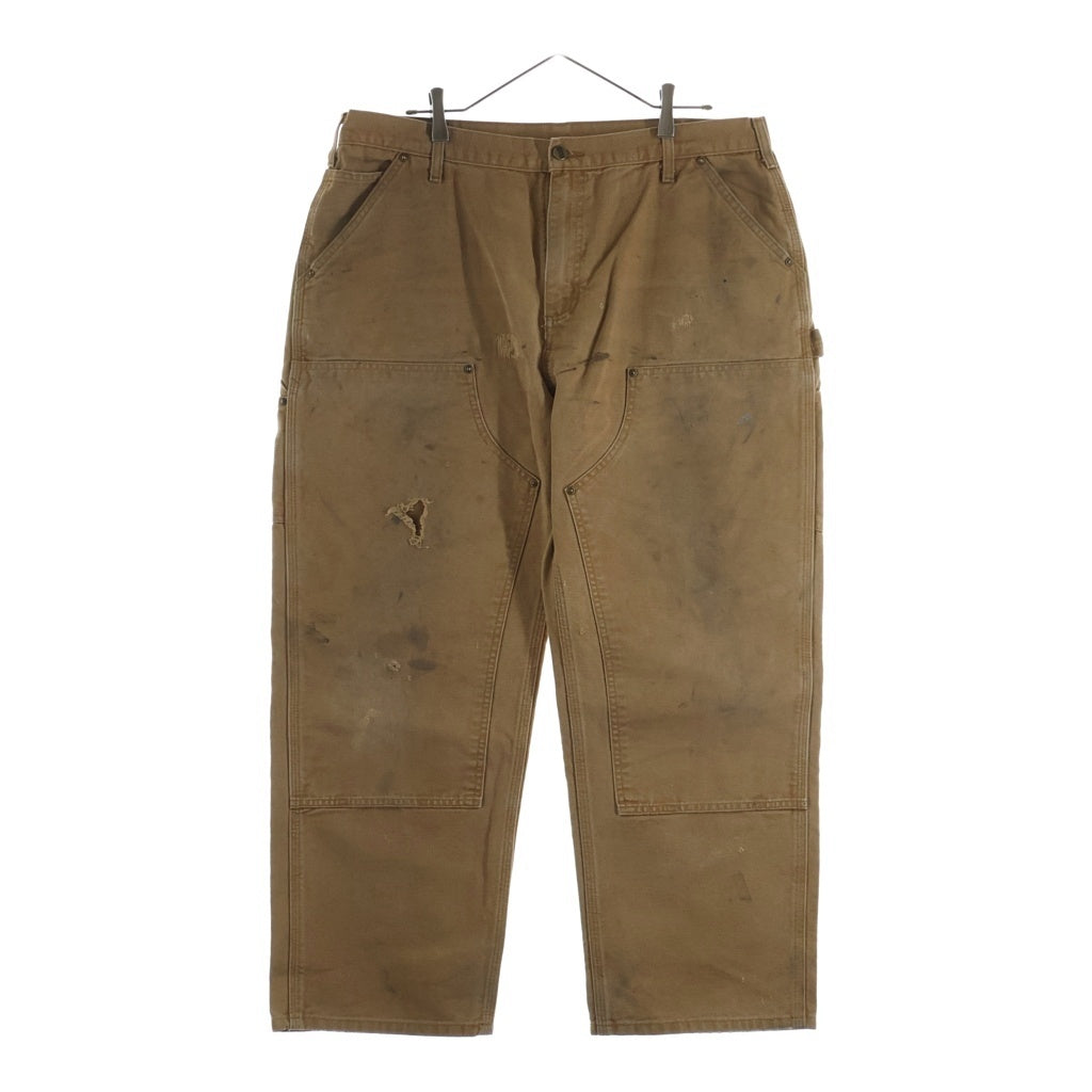 CARHARTT(カーハート) 00s Duck Pants ダブルニー ダックペインターパンツ ブラウン B136 BRN