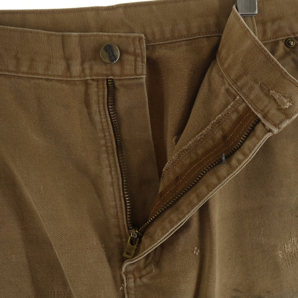 CARHARTT(カーハート) 00s Duck Pants ダブルニー ダックペインターパンツ ブラウン B136 BRN