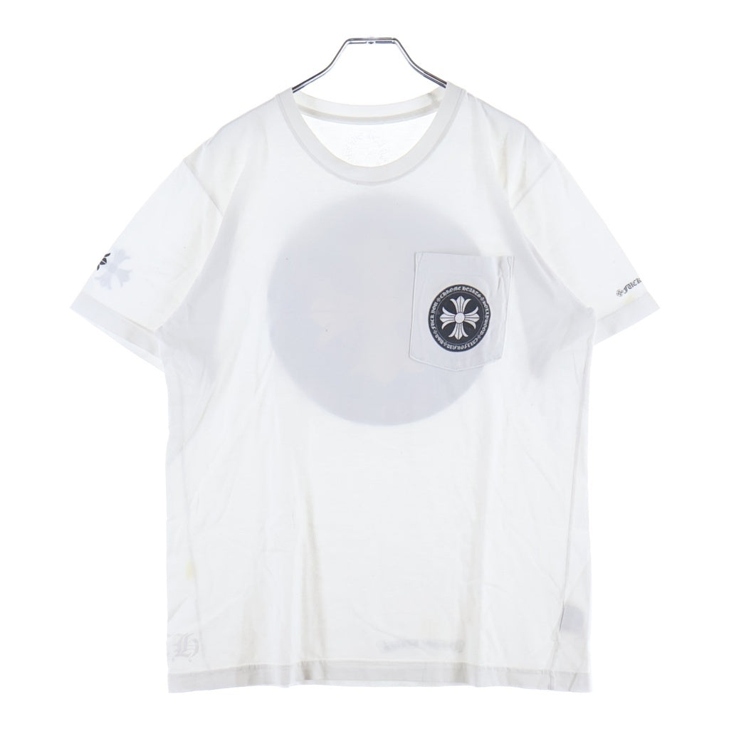 CHROME HEARTS(クロムハーツ) CH PLS CHプラス 半袖Tシャツカットソー ホワイト