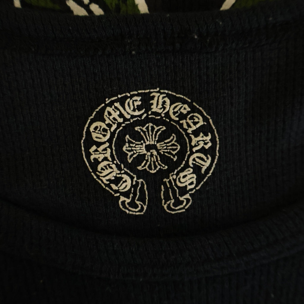 CHROME HEARTS(クロムハーツ) Vine Dagger Print Thermal Long Sleeve Tee ヴァインダガー プリント サーマル ロングスリーブTシャツ ブラック