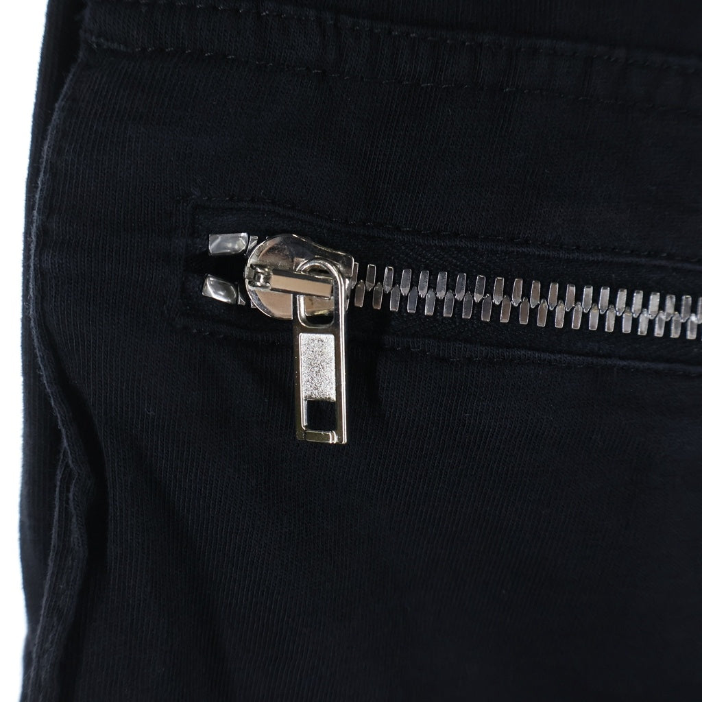DRKSHDW(ダークシャドウ) Zip Up Design Pants サルエルパンツ ブラック DU20S5375-RN