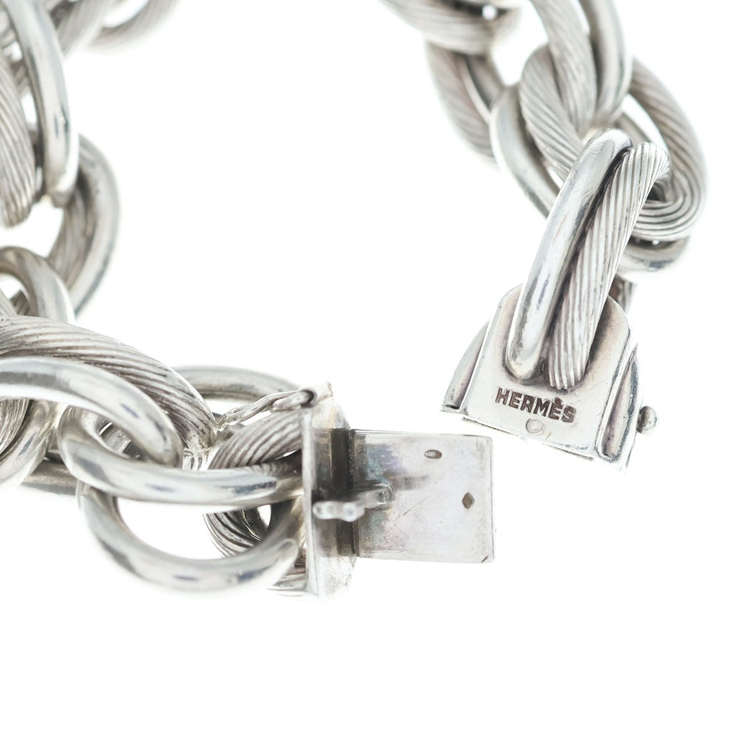 HERMES(エルメス) VINTAGE Destrier Bracelet Sliver925 GM ヴィンテージ デストリエブレスレット 蟹刻印 シルバー
