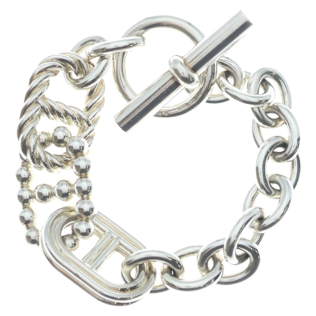 HERMES(エルメス) Chaine d'Ancre Bracelet Sliver925 GM シェーヌダンクル パラード トルサード ブレスレット シルバー