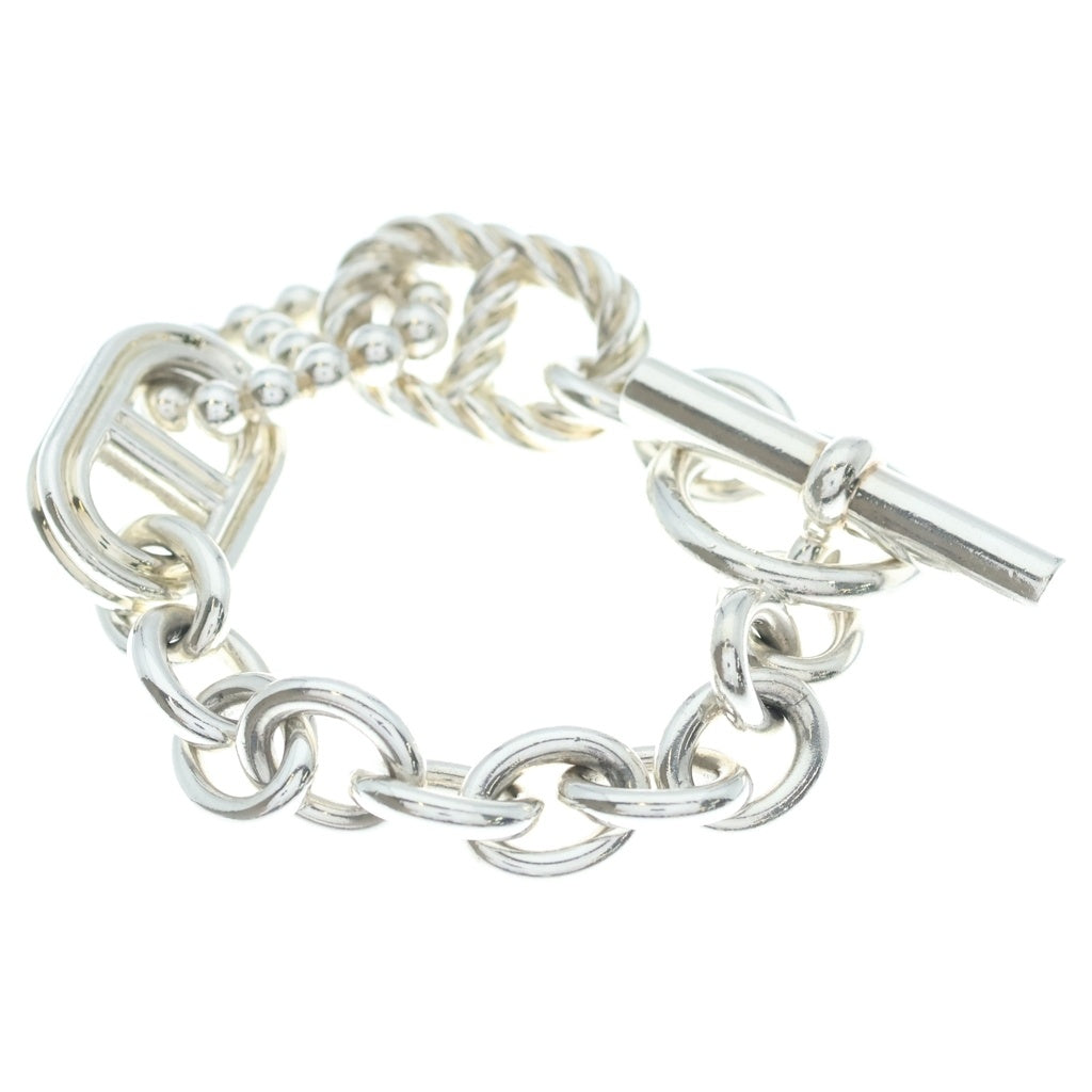 HERMES(エルメス) Chaine d'Ancre Bracelet Sliver925 GM シェーヌダンクル パラード トルサード ブレスレット シルバー