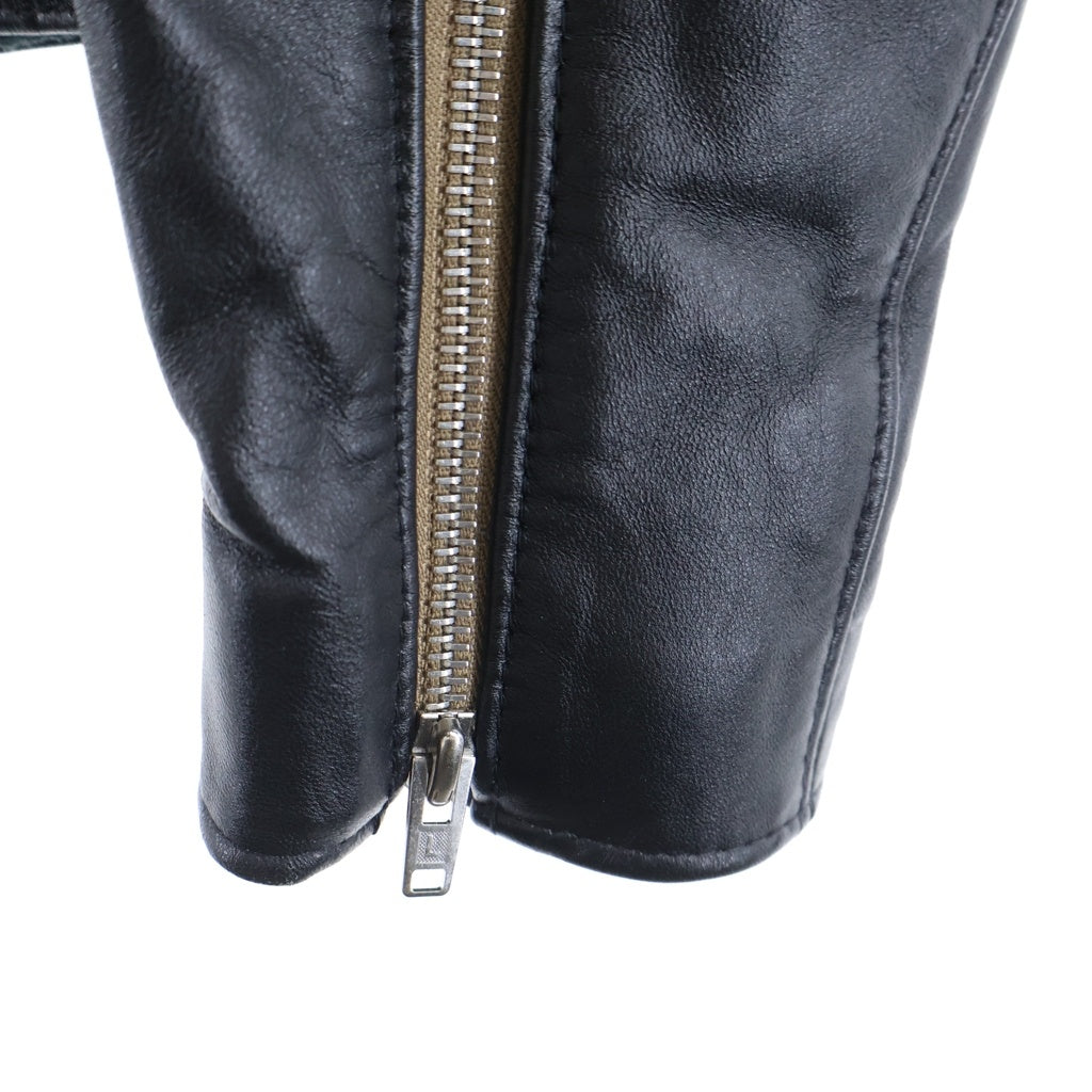 Lewis Leathers(ルイスレザー) 391T Lightning Tight Fit ライトニング タイトフィット シープスキン 裏地キルティング レザージャケット ブラック