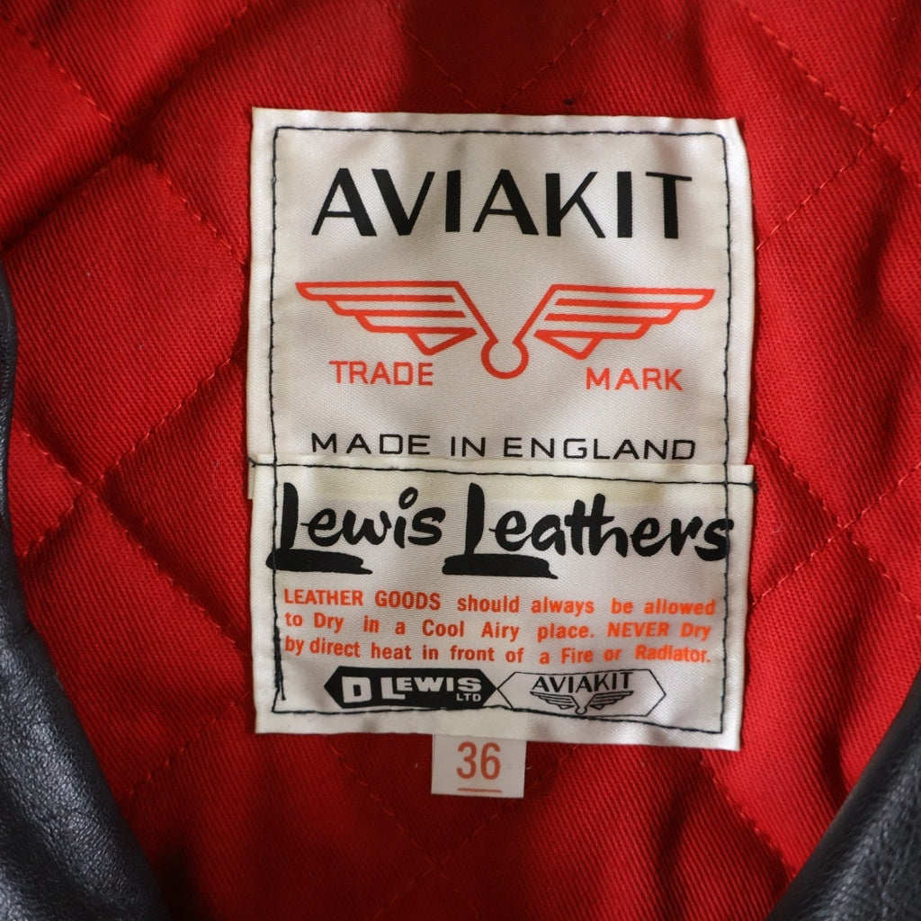 Lewis Leathers(ルイスレザー) 391T Lightning Tight Fit ライトニング タイトフィット シープスキン 裏地キルティング レザージャケット ブラック