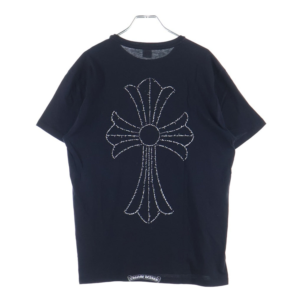 CHROME HEARTS(クロムハーツ) OLD CH T-SHIRT オールド バックCHクロス 半袖Tシャツ ブラック