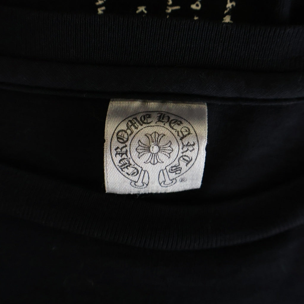 CHROME HEARTS(クロムハーツ) OLD CH T-SHIRT オールド バックCHクロス 半袖Tシャツ ブラック