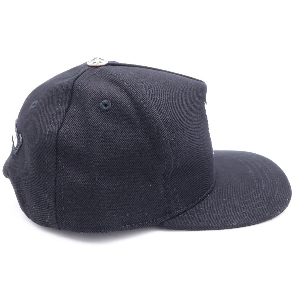 CHROME HEARTS(クロムハーツ) BASEBALL TRUCKER ベースボールトラッカーキャップ ヴァインダガー刺繍 帽子 ブラック