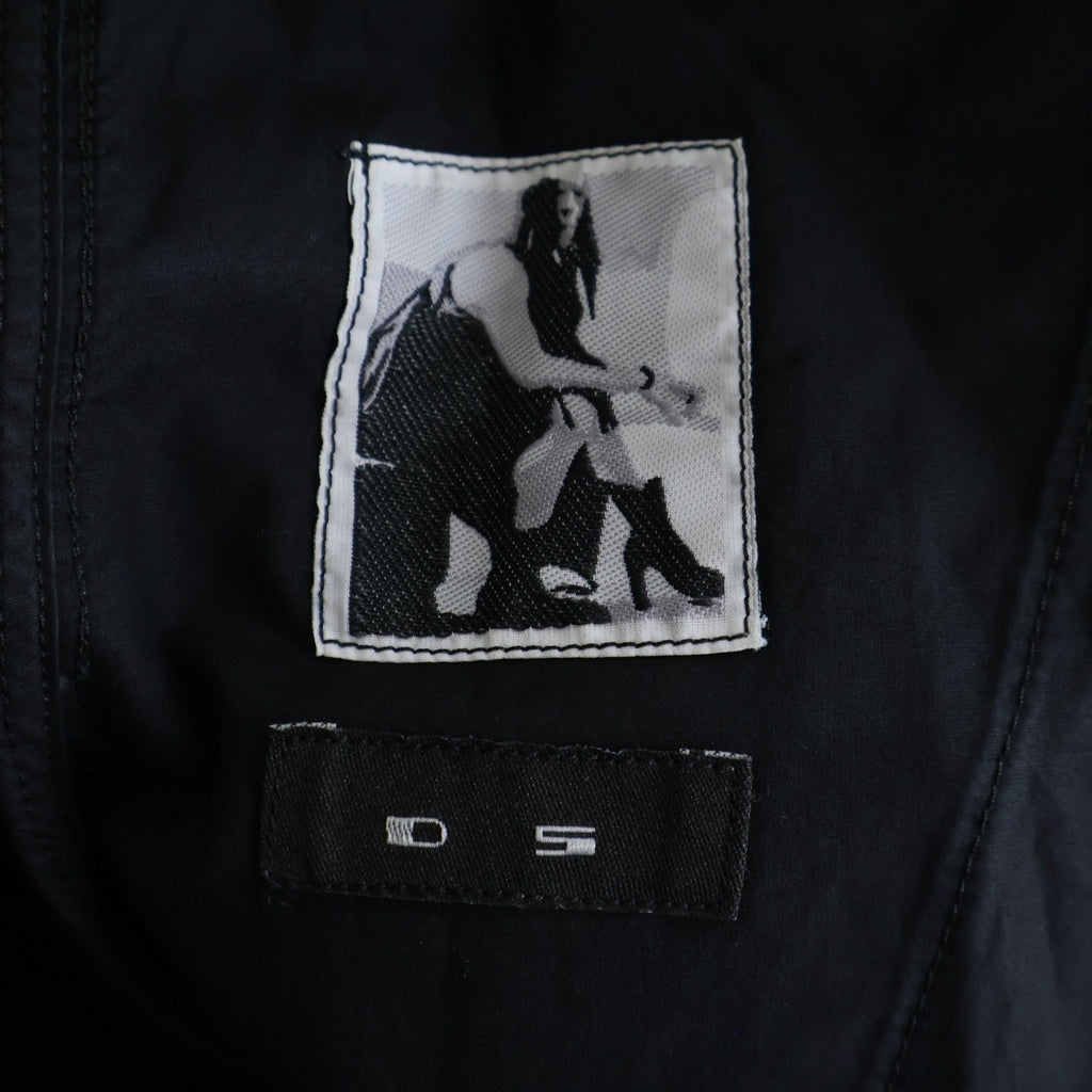 DRKSHDW(ダークシャドウ) 16AW Drawstring Pants ドローストリング サルエルパンツ ブラック DU16F8374-MOP