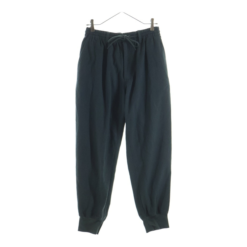 Y-3(ワイスリー) FLANNEL CUF PNT フランネル パンツ グリーン IQ1826