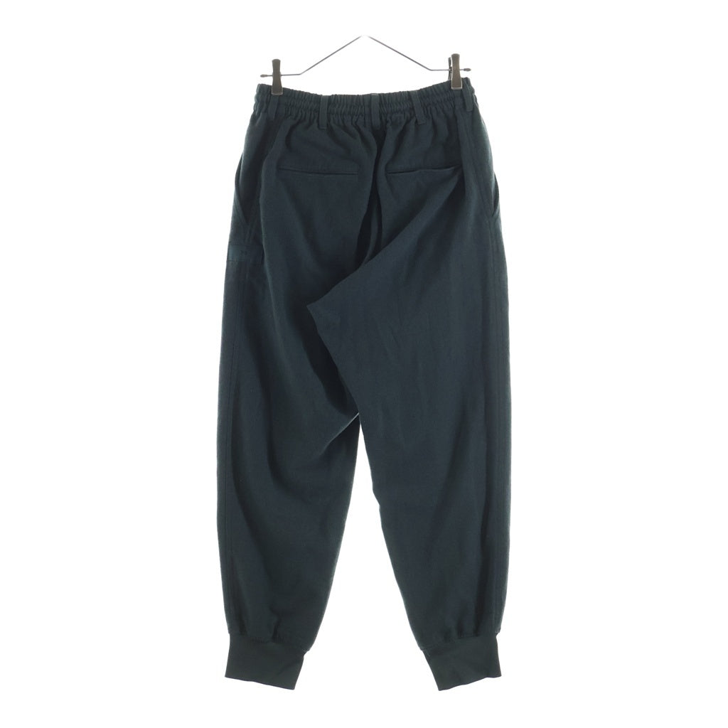 Y-3(ワイスリー) FLANNEL CUF PNT フランネル パンツ グリーン IQ1826
