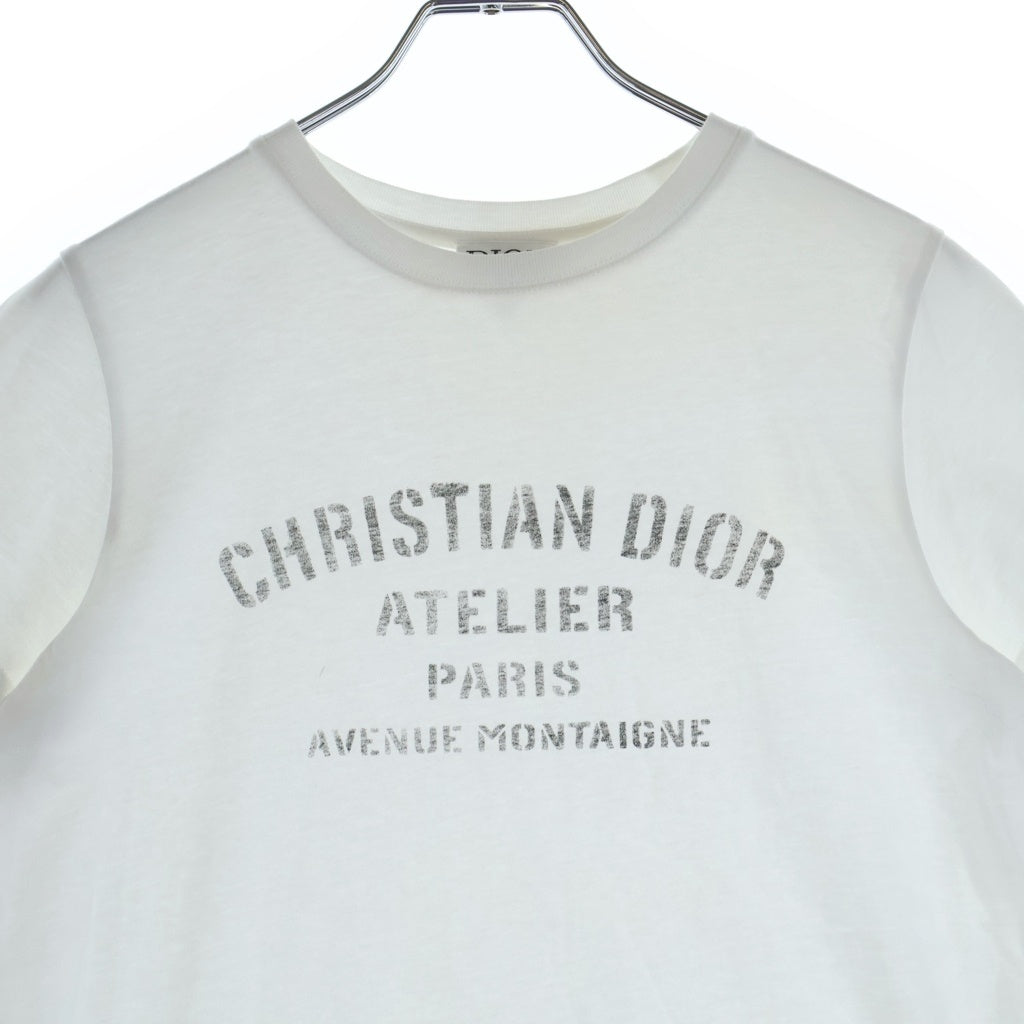 DIOR(ディオール) Atelier T-Shirt 半袖Tシャツ ホワイト レディース 1SBK23TEEA