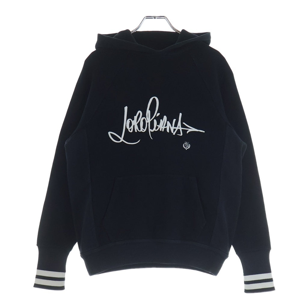 Loro Piana(ロロピアーナ) Hiroshi Fujiwara Hoodie 藤原ヒロシ プルオーバースウェットパーカー フーディー ブラック レディース FAM3493