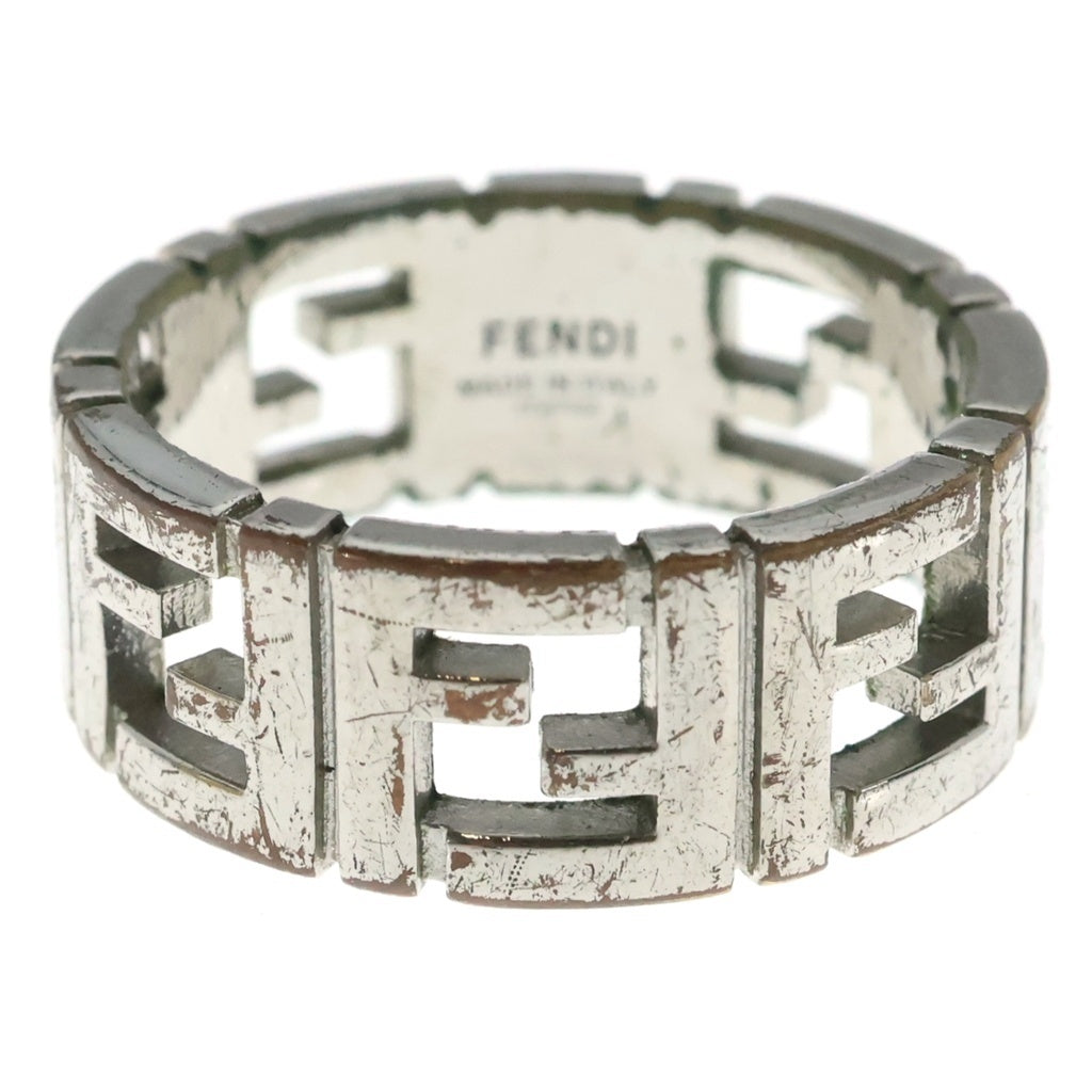 FENDI(フェンディ) FF Logo Ring ロゴ リング シルバー IT4722