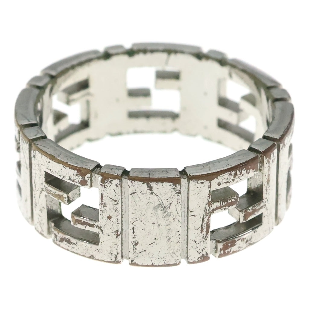 FENDI(フェンディ) FF Logo Ring ロゴ リング シルバー IT4722