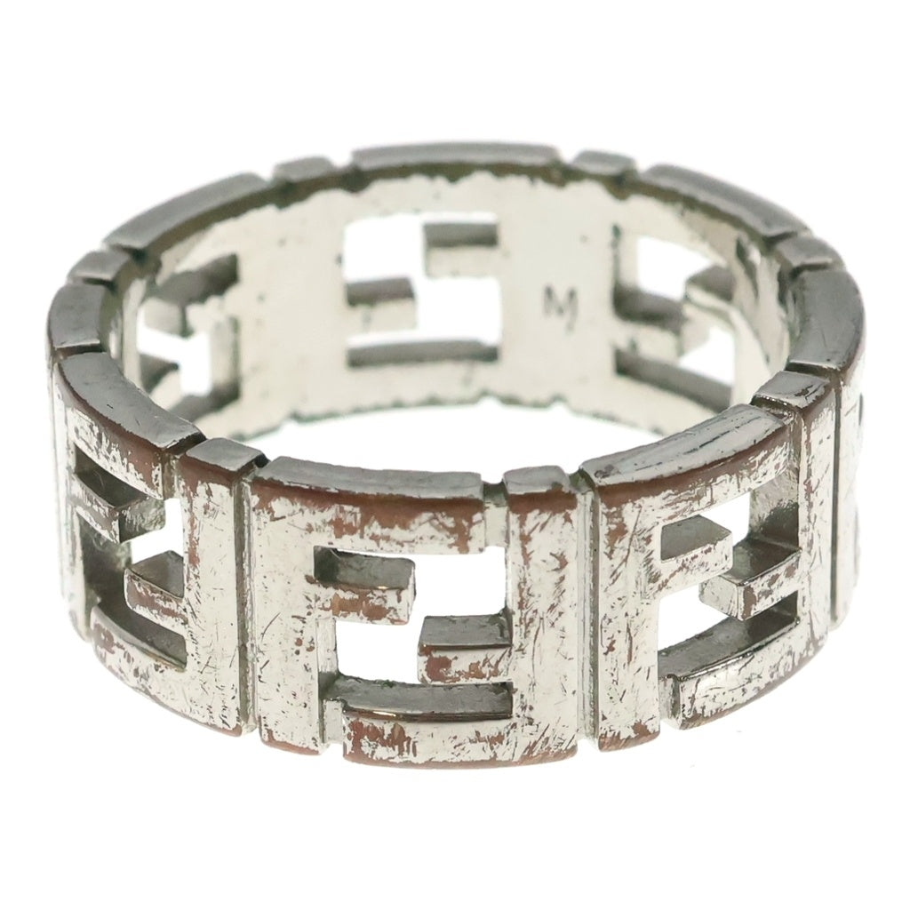 FENDI(フェンディ) FF Logo Ring ロゴ リング シルバー IT4722