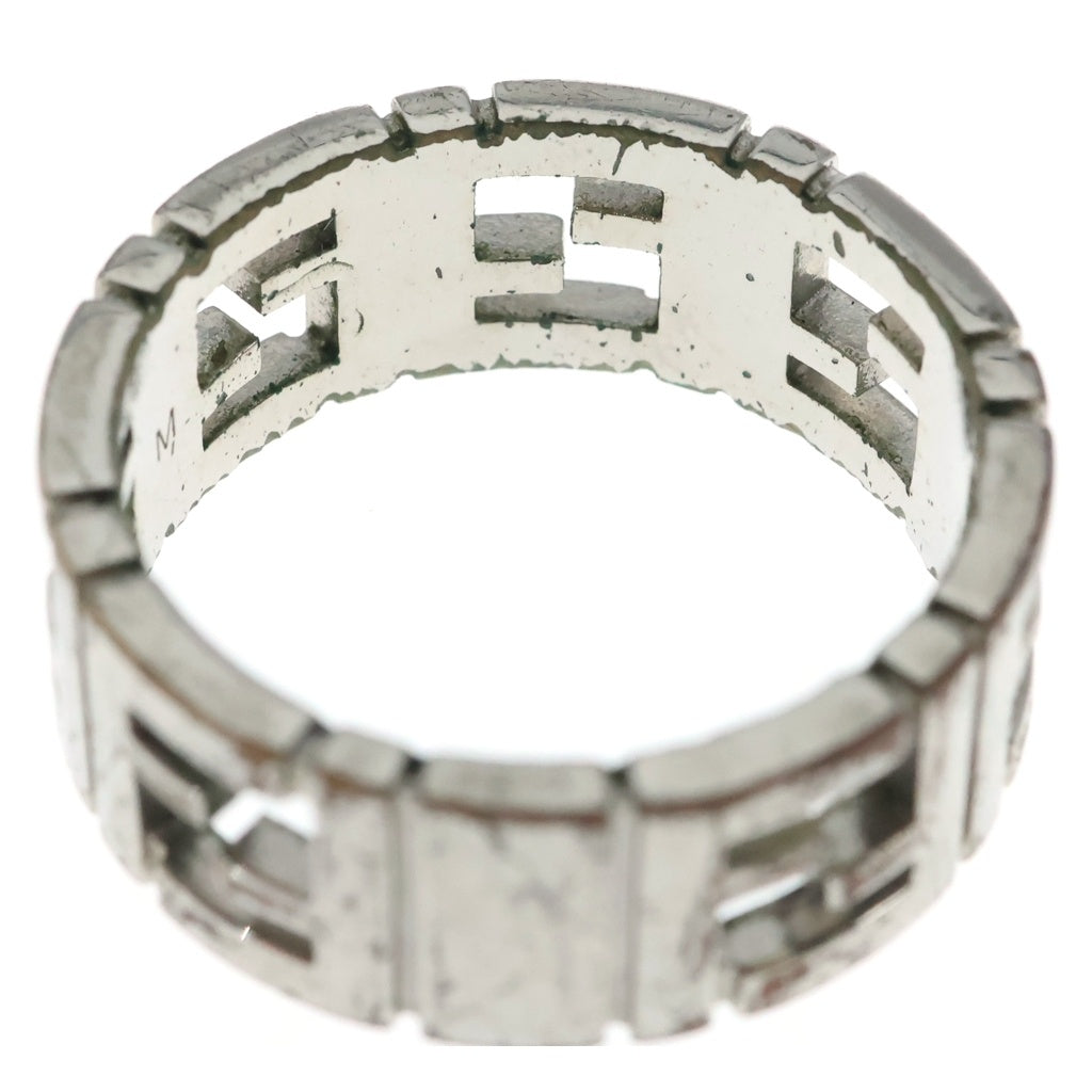 FENDI(フェンディ) FF Logo Ring ロゴ リング シルバー IT4722