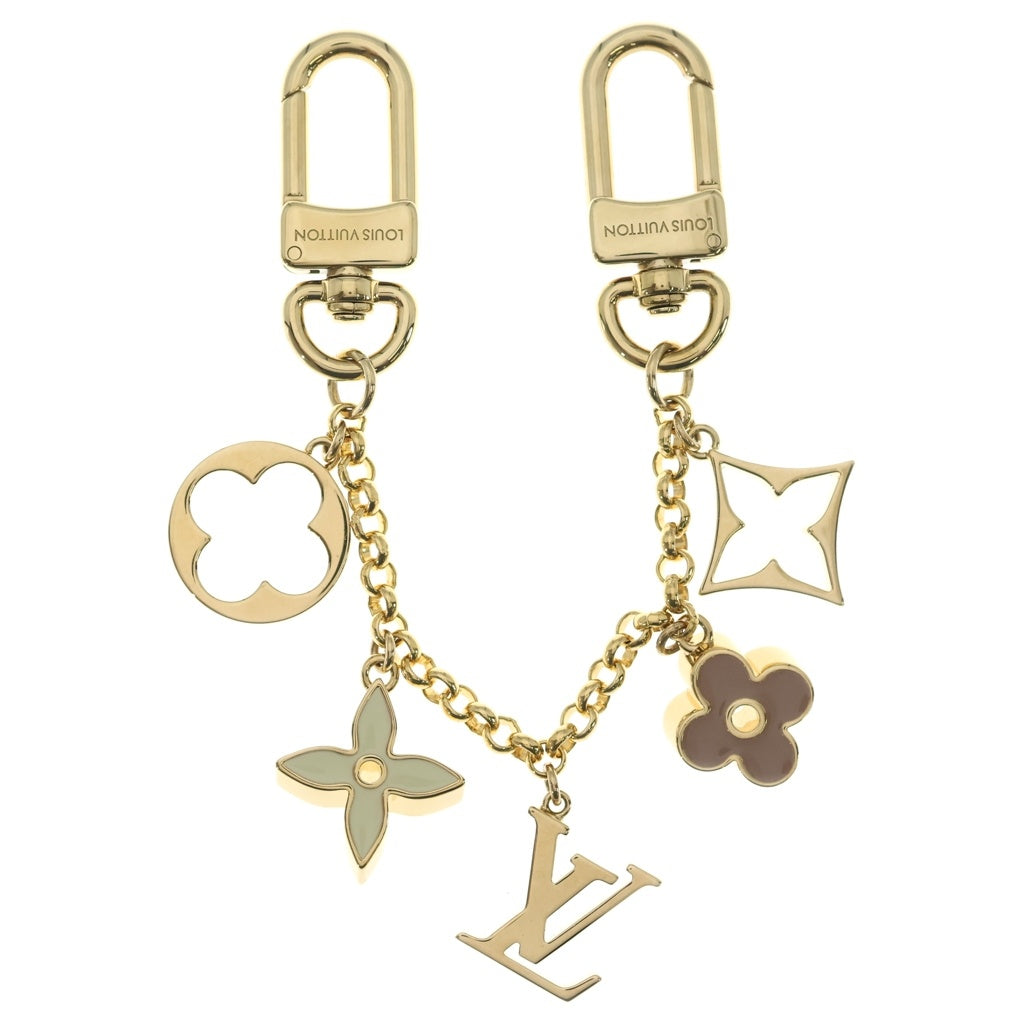 LOUIS VUITTON(ルイヴィトン) Bag Charm バッグ チャーム チェーン フルール ドゥ モノグラム ゴールド M01413 レディース