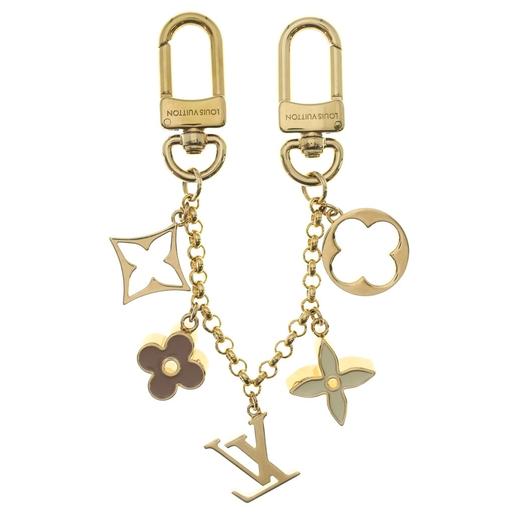 LOUIS VUITTON(ルイヴィトン) Bag Charm バッグ チャーム チェーン フルール ドゥ モノグラム ゴールド M01413 レディース