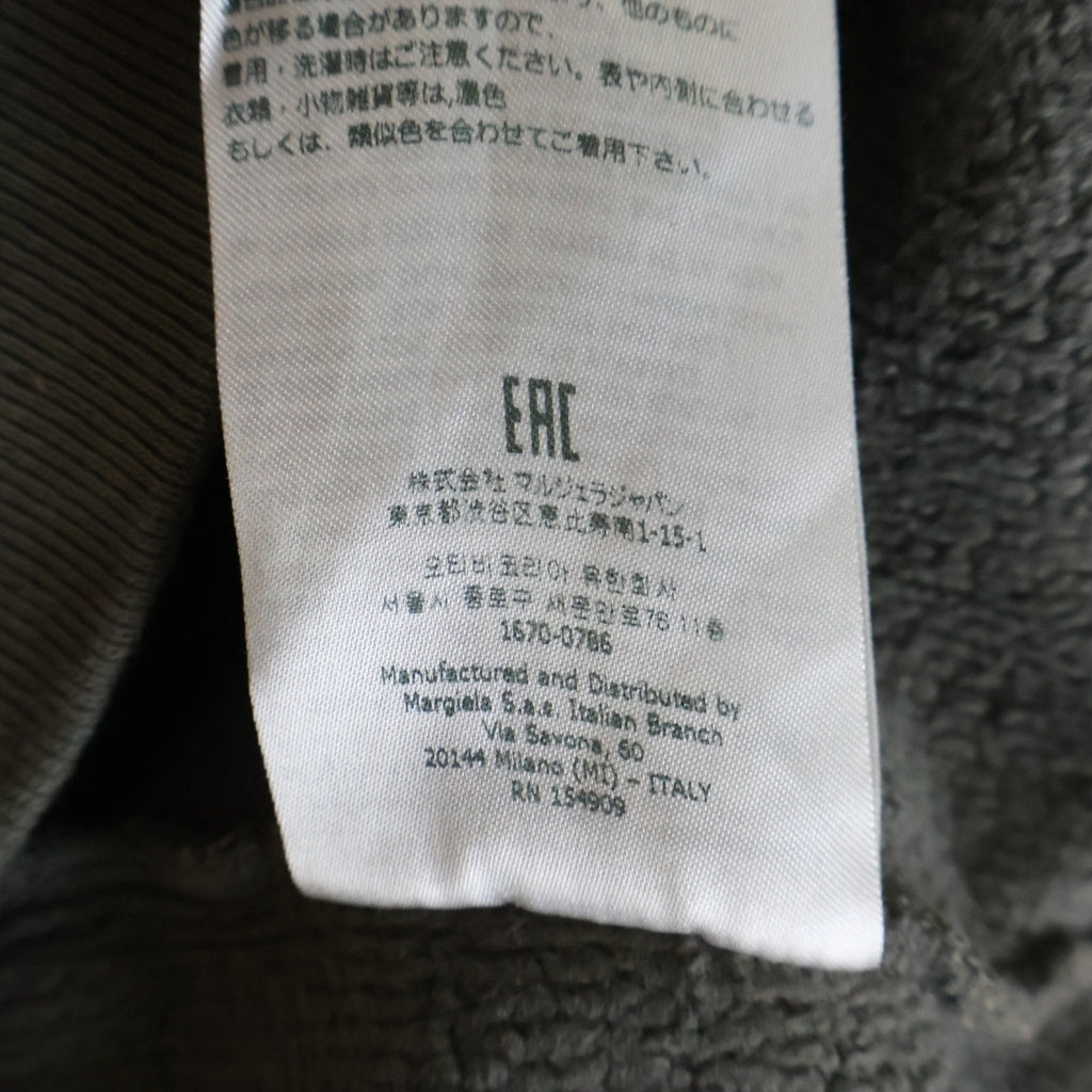 Maison Margiela(メゾンマルジェラ) Reverse Logo Cotton Sweat リバース ロゴ コットン スウェット カーキ