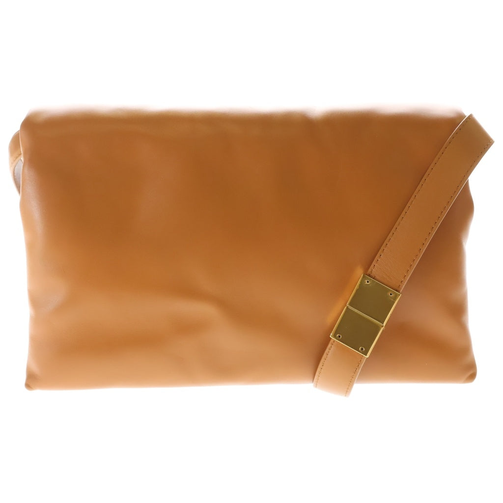 MARNI(マルニ) PRISMA SHOULDER BAG プリズマ レザーショルダーバッグ ブラウン SBMP0139UO レディース