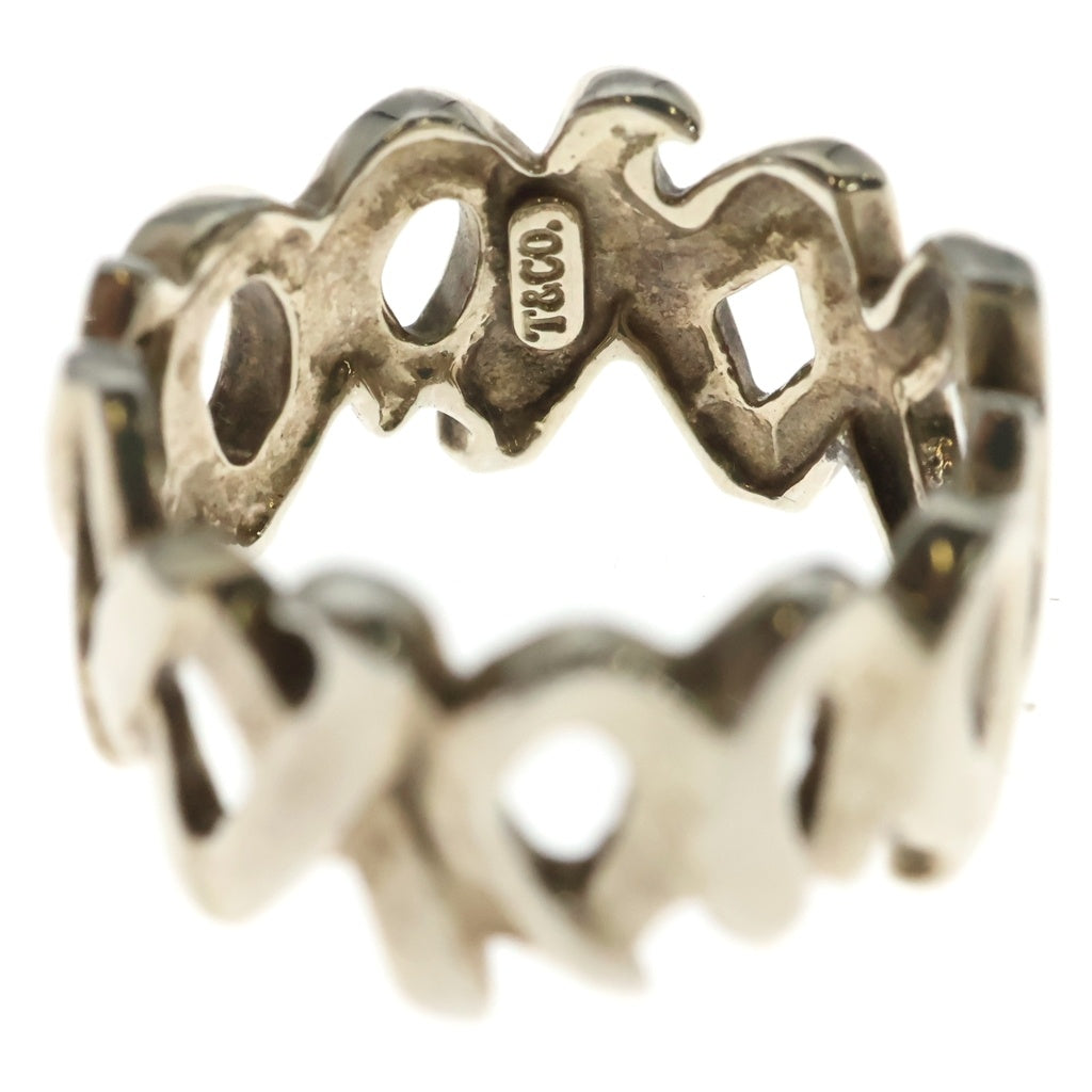 TIFFANY & Co.(ティファニー) Silver 925 Ring パロマピカソ ラブ&キス リング シルバー