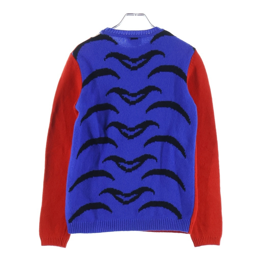 GUCCI(グッチ) Tiger Sweater タイガーモチーフ セーター ニット レッド 436071 X1336