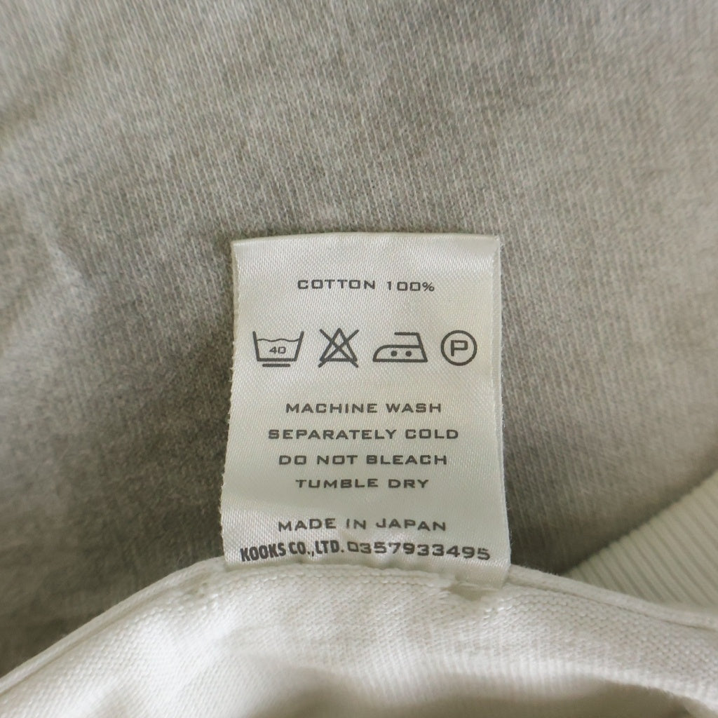 NUMBER (N)INE(ナンバーナイン) 02SS ARCHIVE モダンエイジ期 ダメージ加工 クルーネック半袖Tシャツ ホワイト ‐