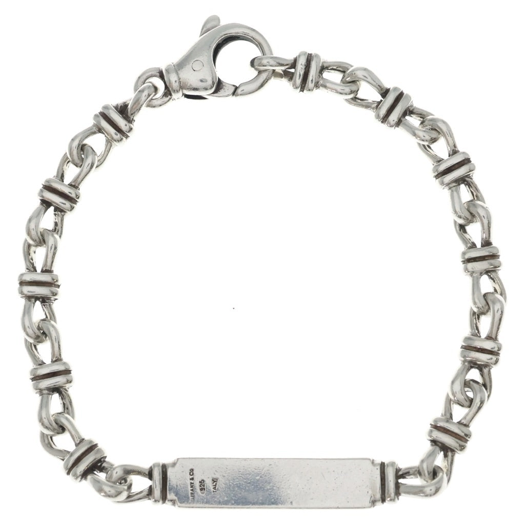 TIFFANY & Co.(ティファニー) VINTAGE Knot Link ID Bracelet ノットリンク ブレスレット シルバー レディース