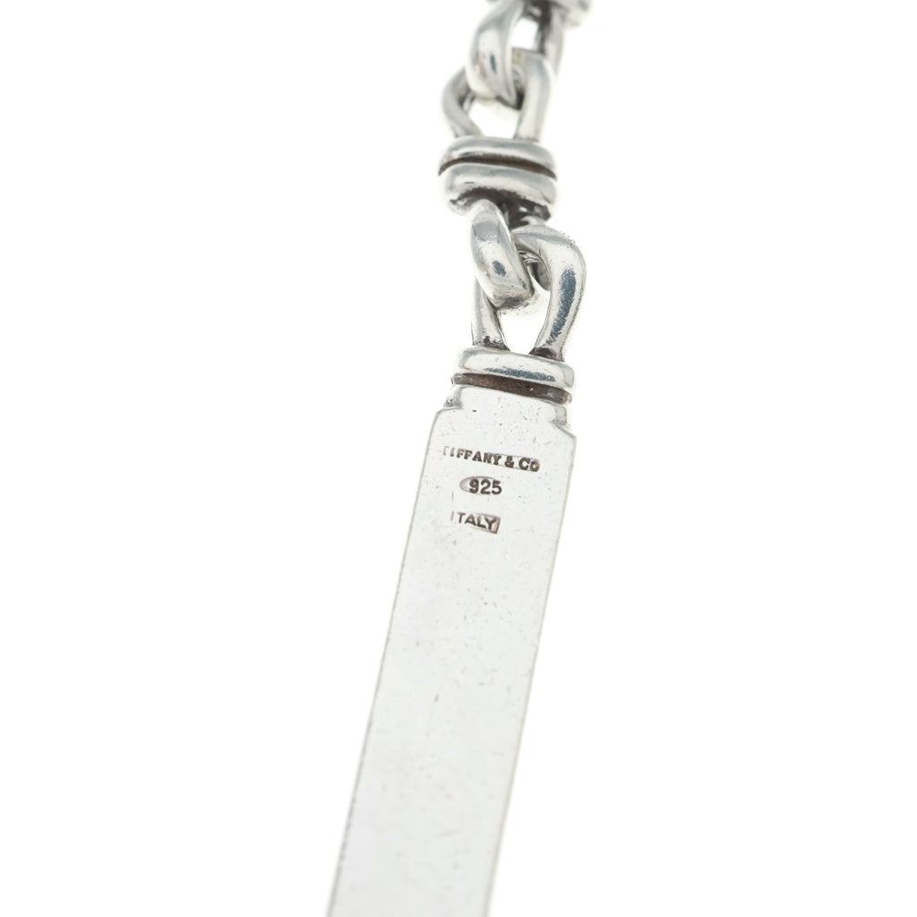 TIFFANY & Co.(ティファニー) VINTAGE Knot Link ID Bracelet ノットリンク ブレスレット シルバー レディース