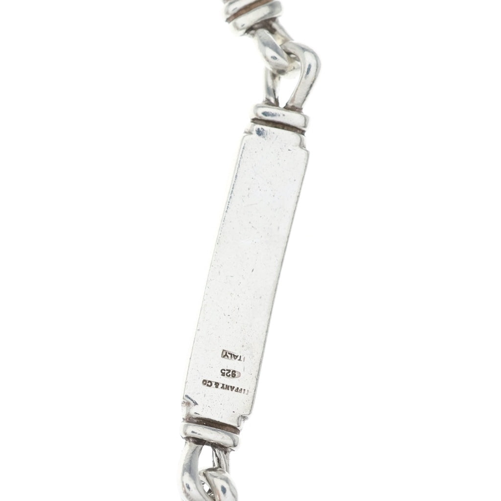 TIFFANY & Co.(ティファニー) VINTAGE Knot Link ID Bracelet ノットリンク ブレスレット シルバー レディース