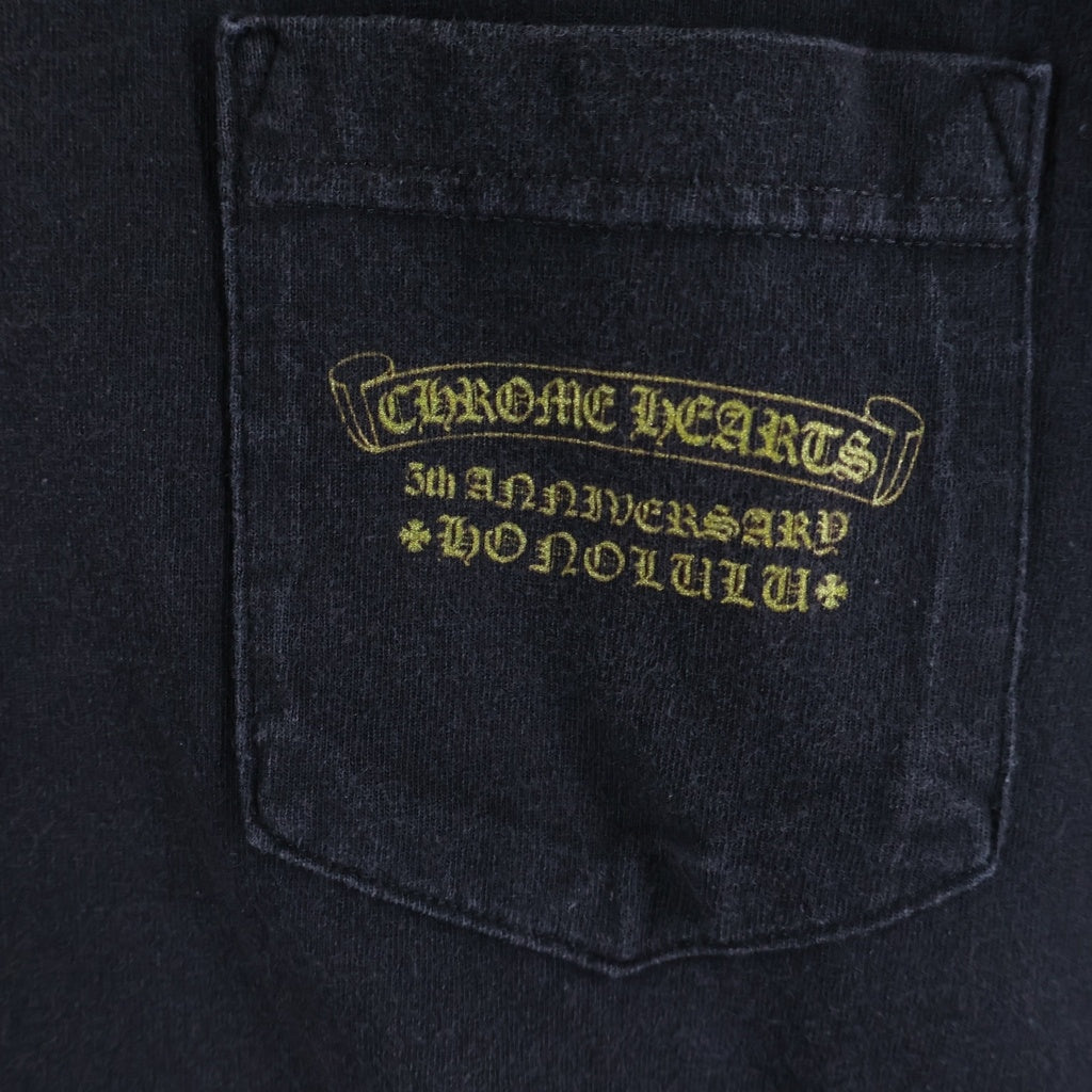 CHROME HEARTS(クロムハーツ) OLD Honolulu Tee オールド ホノルル限定 半袖Tシャツ カットソー ブラック