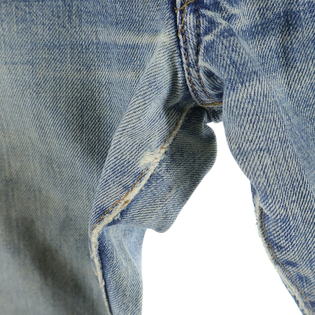 Levi's(リーバイス) 70s 501 66前期 ボタン裏刻印6 スモールe 不均等V ボタンフライ デニムパンツ インディゴ