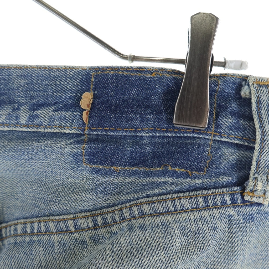 Levi's(リーバイス) 70s 501 66前期 ボタン裏刻印6 スモールe 不均等V ボタンフライ デニムパンツ インディゴ