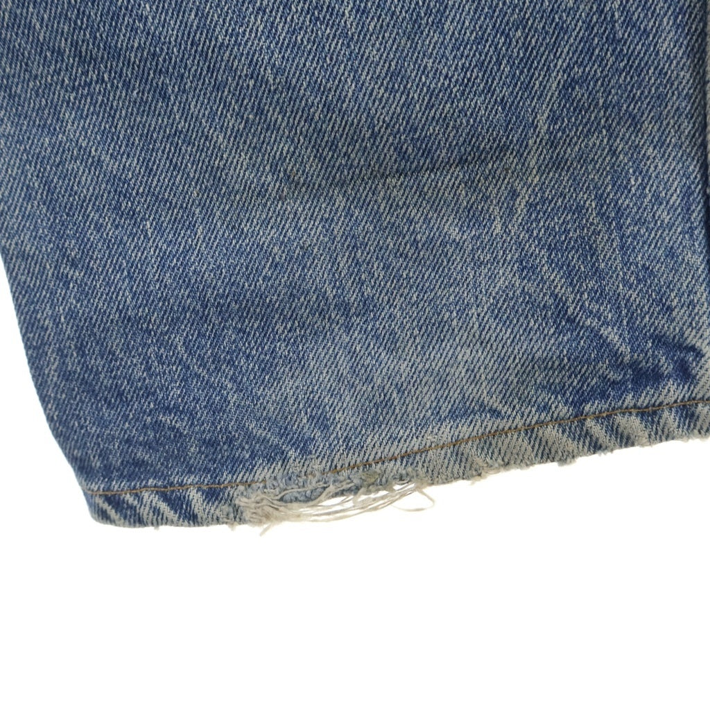 Levi's(リーバイス) 70s 501 66前期 ボタン裏刻印6 スモールe 不均等V ボタンフライ デニムパンツ インディゴ