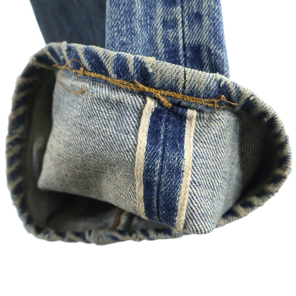 Levi's(リーバイス) 70s 501 66前期 ボタン裏刻印6 スモールe 不均等V ボタンフライ デニムパンツ インディゴ