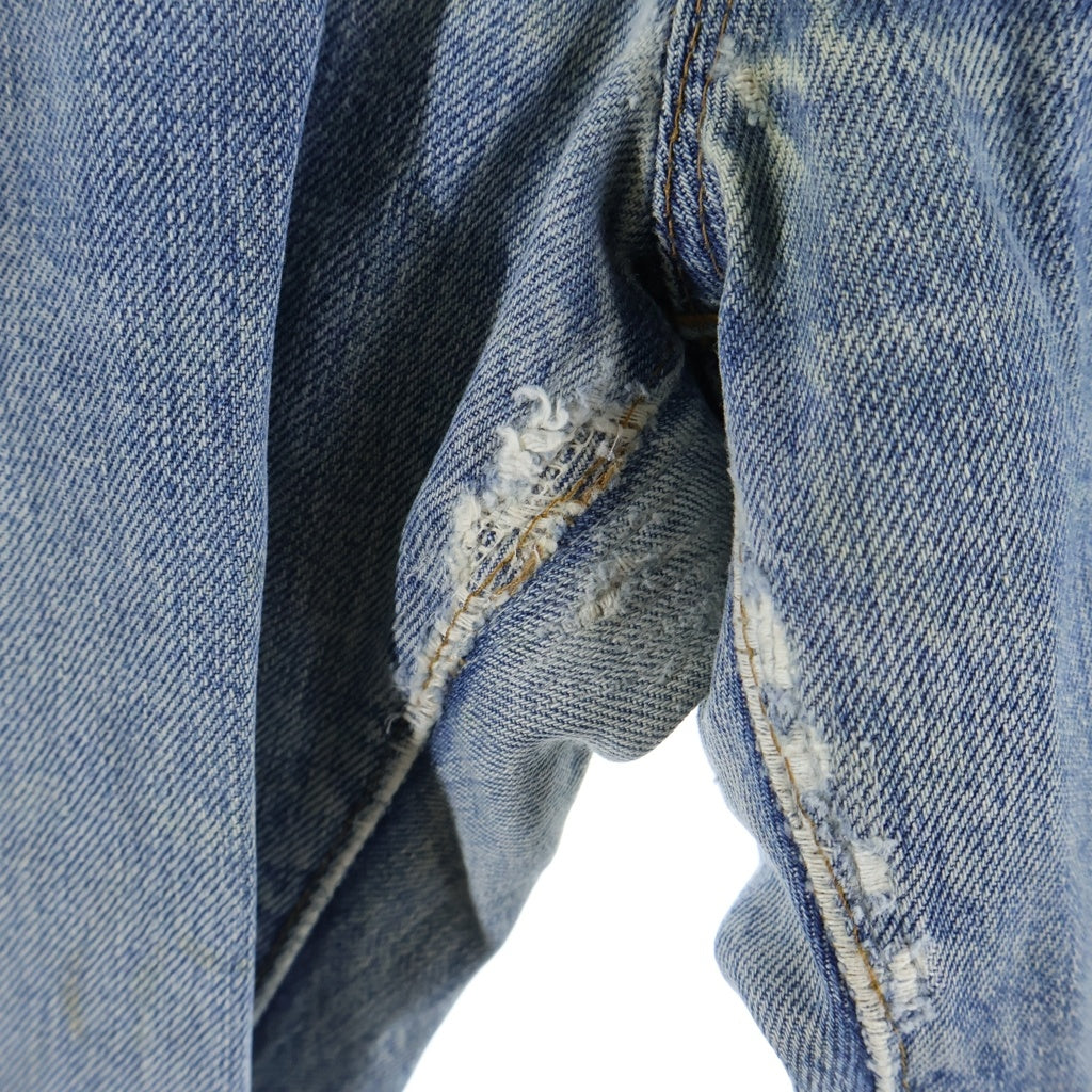 Levi's(リーバイス) 70s 505 66前期 ボタン裏刻印16 スモールe ジップフライ デニムパンツ インディゴ