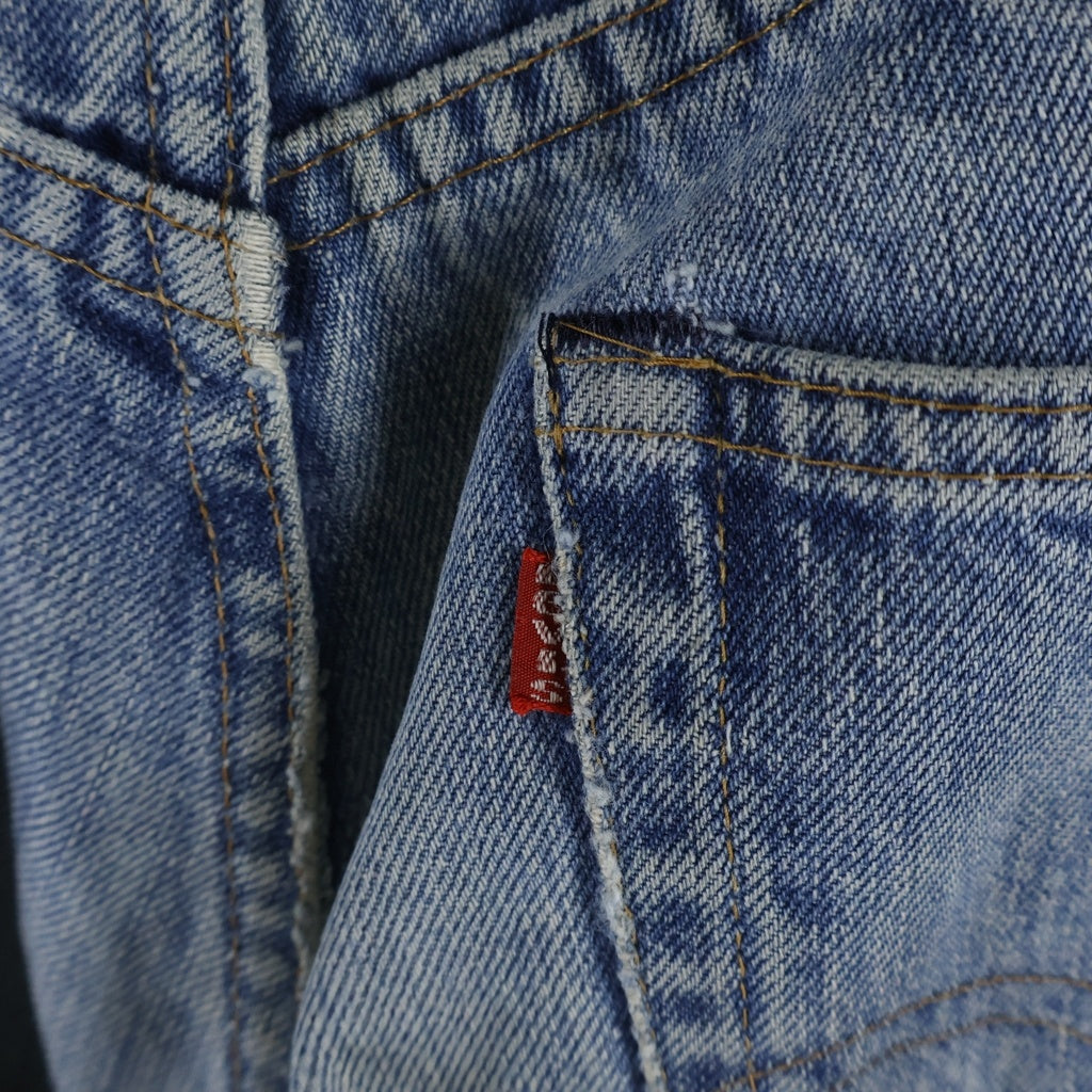 Levi's(リーバイス) 70s 505 66前期 ボタン裏刻印16 スモールe ジップフライ デニムパンツ インディゴ
