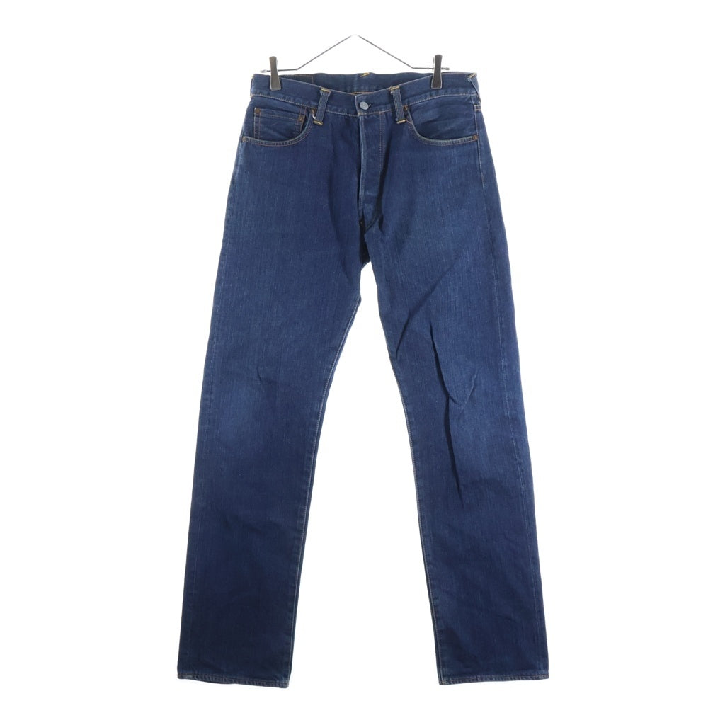 EVISU(エビス) 00s No.3 2000 Denim Pants ボタンフライ デニムパンツ ペイント インディゴ