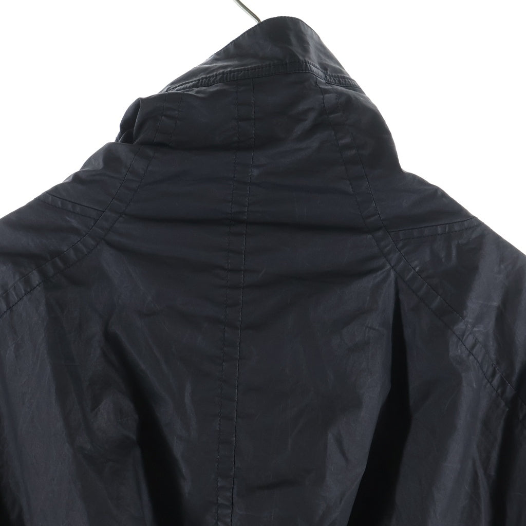 JULIUS(ユリウス) 26SS Volcano Bomber Jacket ショート丈ボンバージャケット ブラック937BLM5