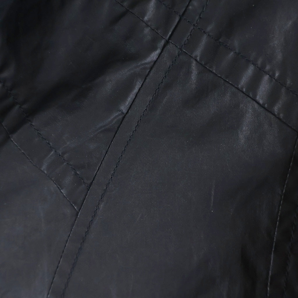 JULIUS(ユリウス) 26SS Volcano Bomber Jacket ショート丈ボンバージャケット ブラック937BLM5