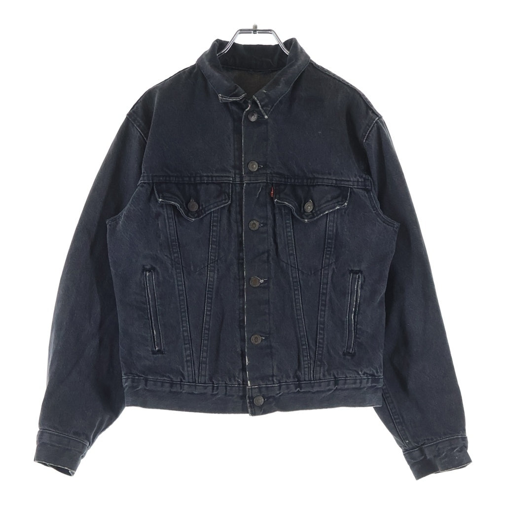 Levi's(リーバイス) 80'S USA製 70506-0316 ボタン裏527 デニムジャケット 先染めブラック