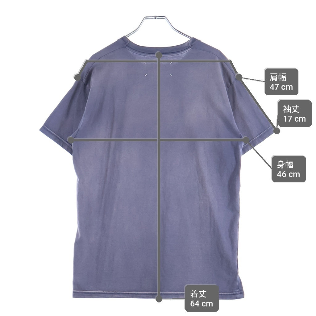 Maison Margiela(メゾンマルジェラ) 23SS T-Shirt フェード加工 半袖Tシャツ グレー レディース S51GC0519