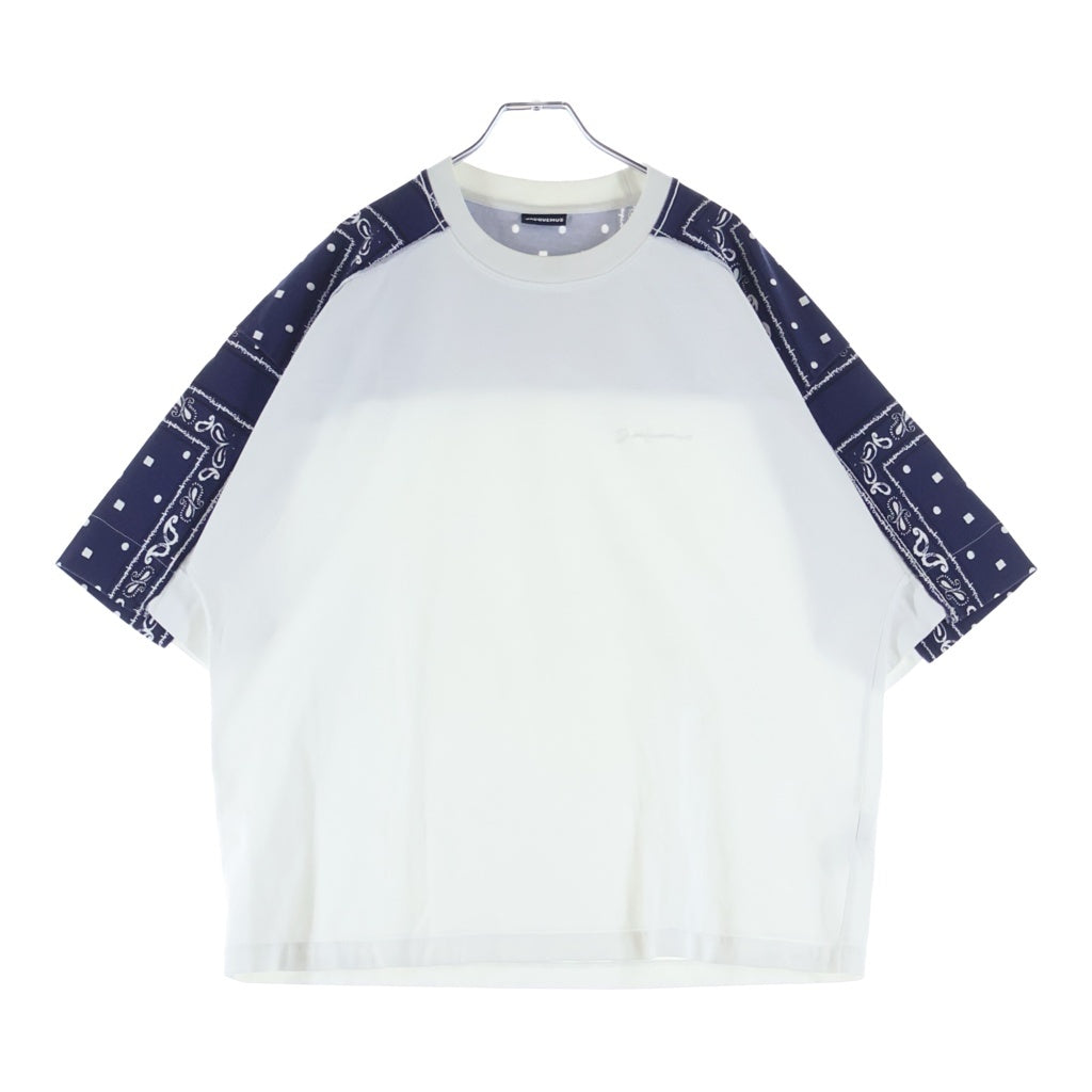 JACQUEMUS(ジャックムス) Bandana Print T-Shirt バンダナプリント 半袖Tシャツ ホワイト