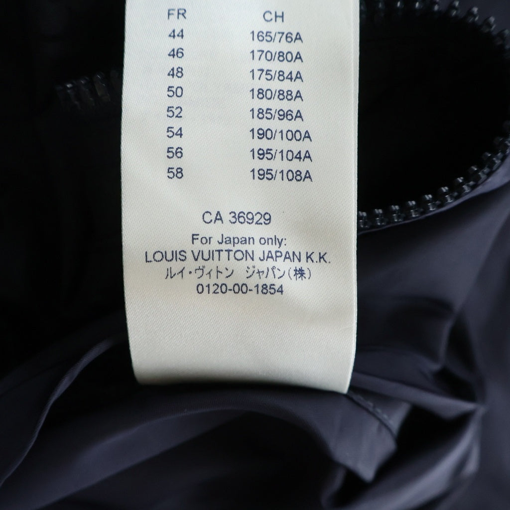 LOUIS VUITTON(ルイヴィトン) 20SS Monogram Reversible Nylon Jacket モノグラム リバーシブルナイロンジャケット ネイビー RM202Q RRS HJB46W