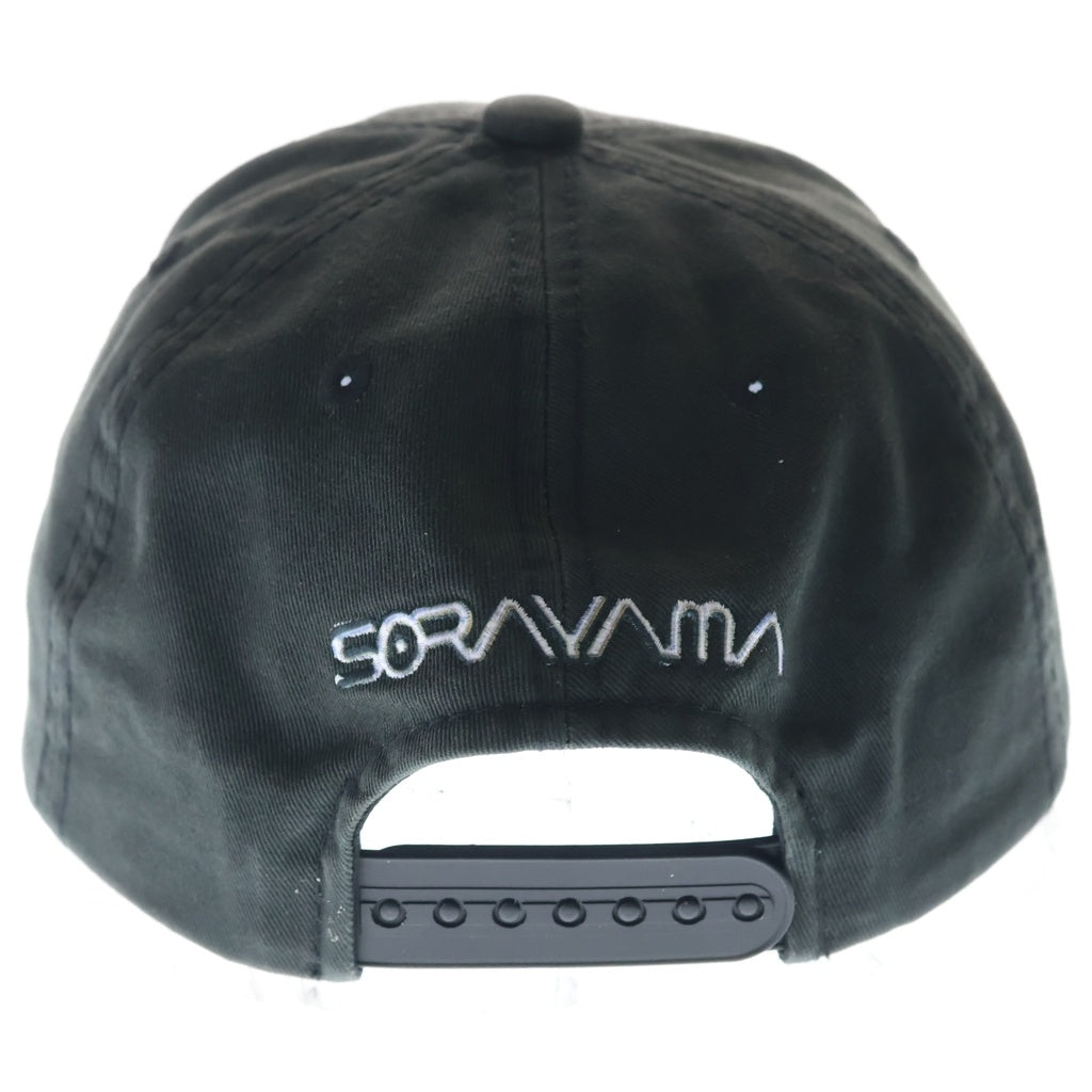 SAINT MICHAEL(セントマイケル) 25AW ×SORAYAMA HAJIME SRYM CAP 空山基 キャップ 帽子 ブラック SM-HR1-0000-C81